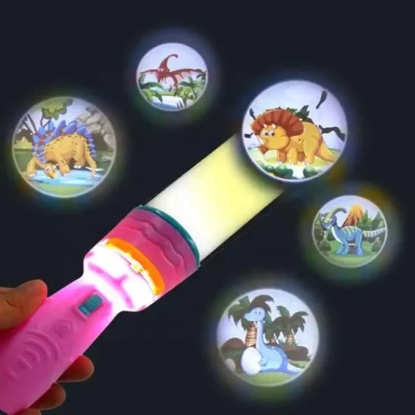Baby Projector Torch Flashlight Projection Toy For Kids | Children Early Education Toy